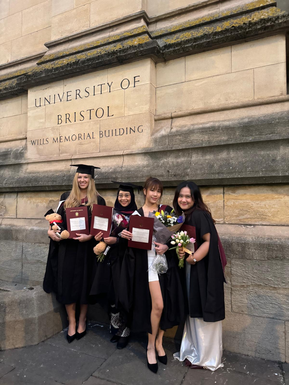 Amira presenting her designs